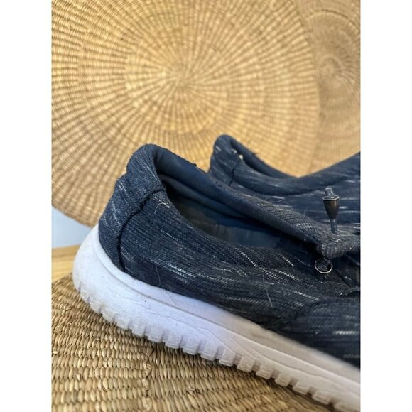 Men’s size 13 blue slip on shoes - Picture 2 of 11